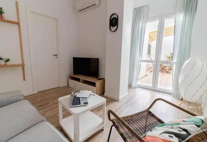 Super Apto 2habitaciones Dobles 4 Pax Wifi Terraza Appartement *